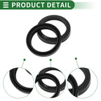 Set of 5 Oil Seal Rotary Shaft Seal NBR Rubber 22x28x3.6mm