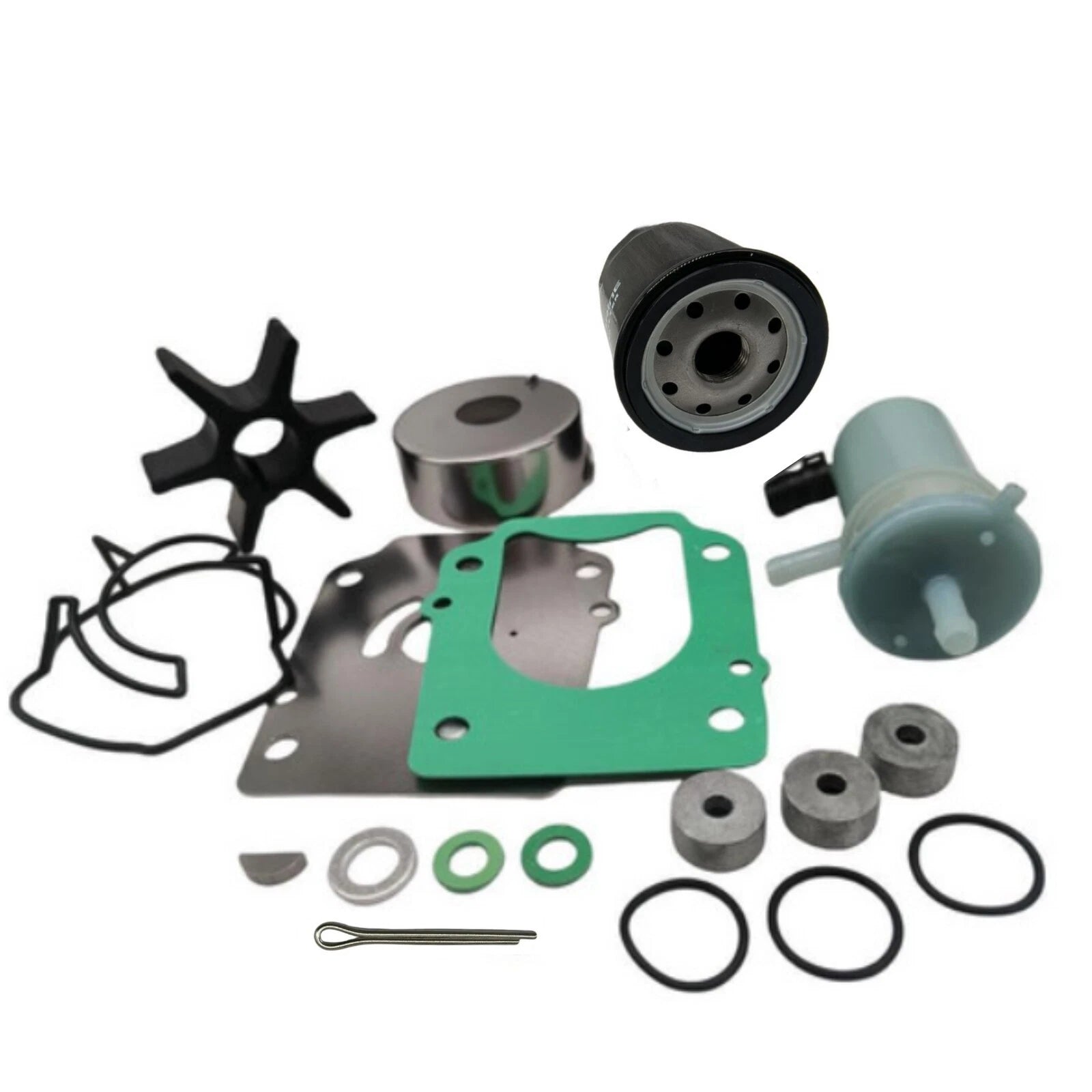 Service Kit for Suzuki Outboard DF 70 80 90 HP (17400-87810, 15410-87L00)