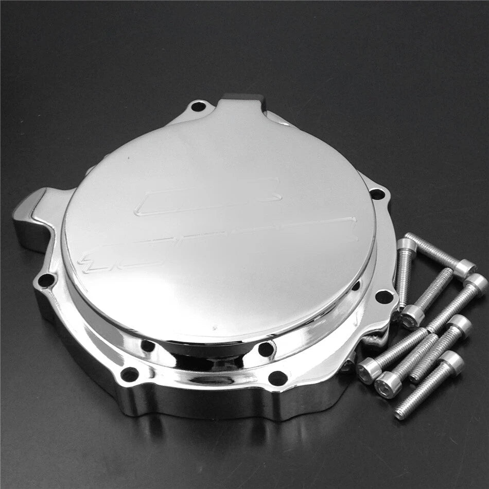Chrome Left Side Engine Stator Cover for Honda CBR1000RR (2008–2023)