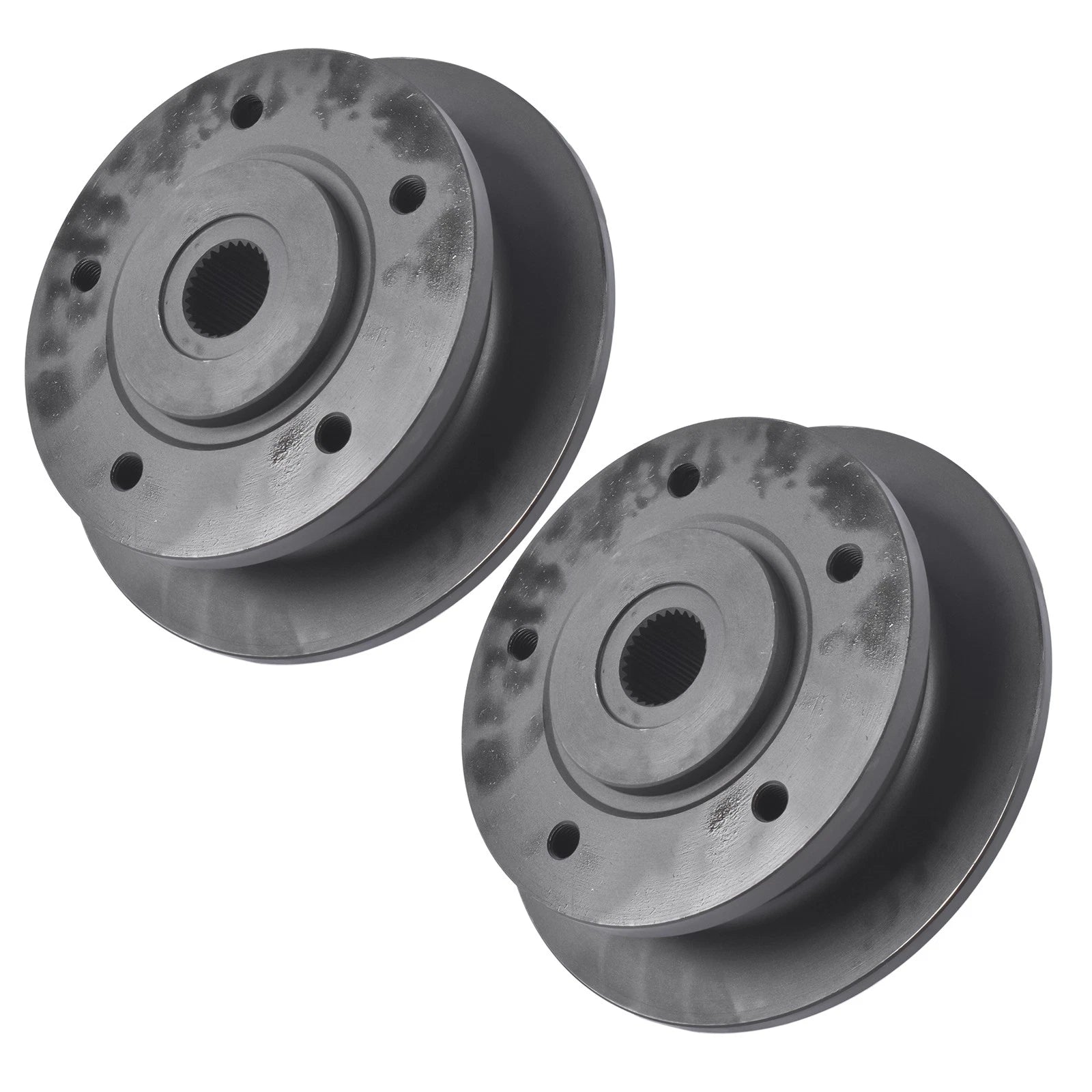 Pair Front Brake Hub Rotors for John Deere Gator HPX (2004-2014)