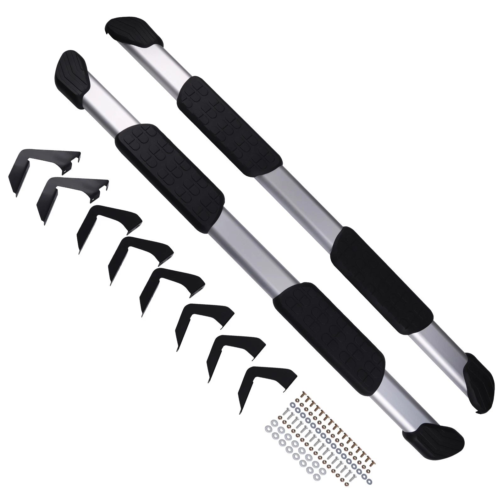 Side Steps Nerf Bars for Toyota Tundra Double Cab (2007–2021) Non-Slip