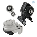 3X Engine Motor & Trans Mounts for Ford Edge V6 3.7L AWD (2007–2014)