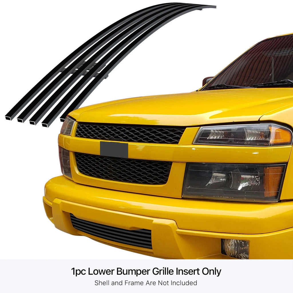 Stainless Black Billet Grille for Chevy Colorado/GMC Canyon (2004-2012)