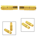 Set of 2 Rear Footpegs for Universal Motorcycle (All Years) - Yellow