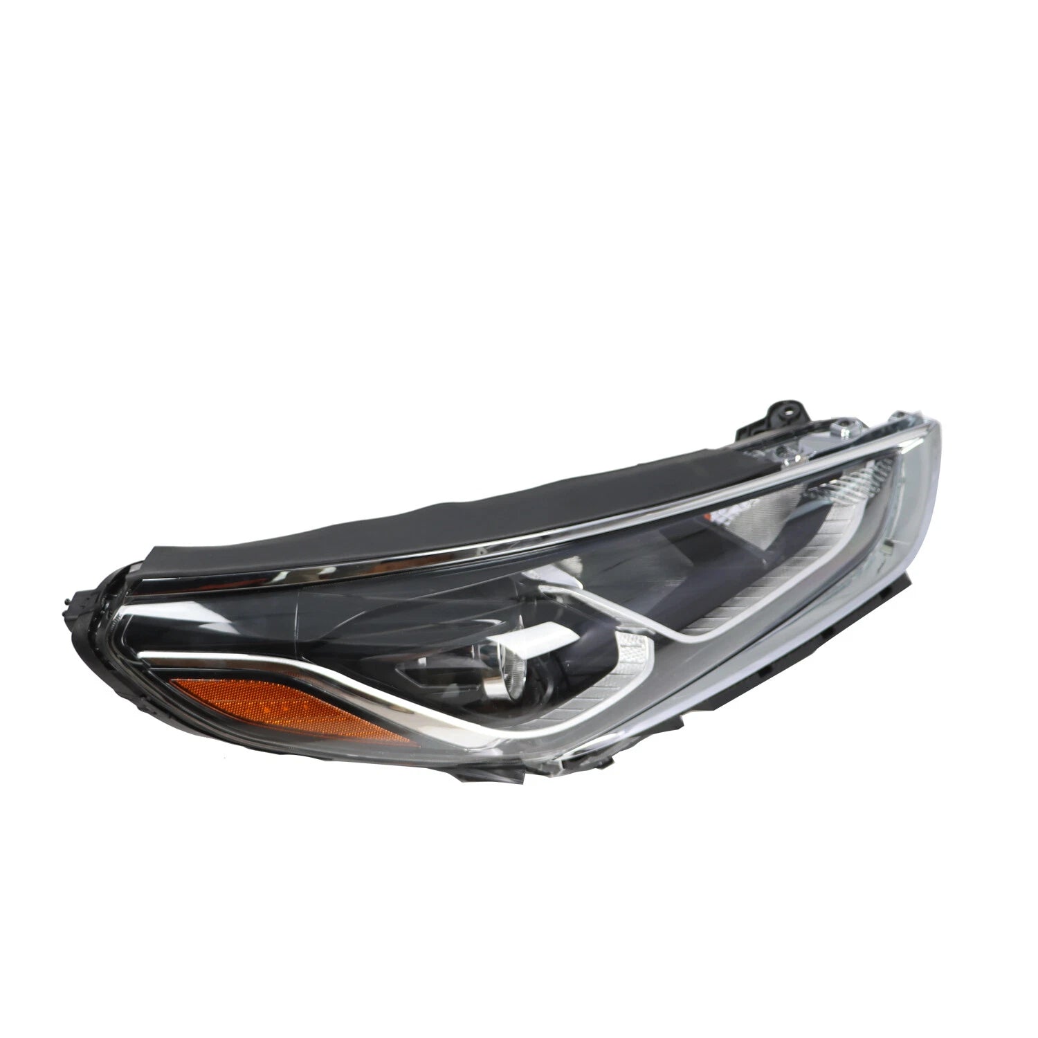 Halogen Headlight Assembly with Bulbs for Hyundai Sonata (2018–2019)