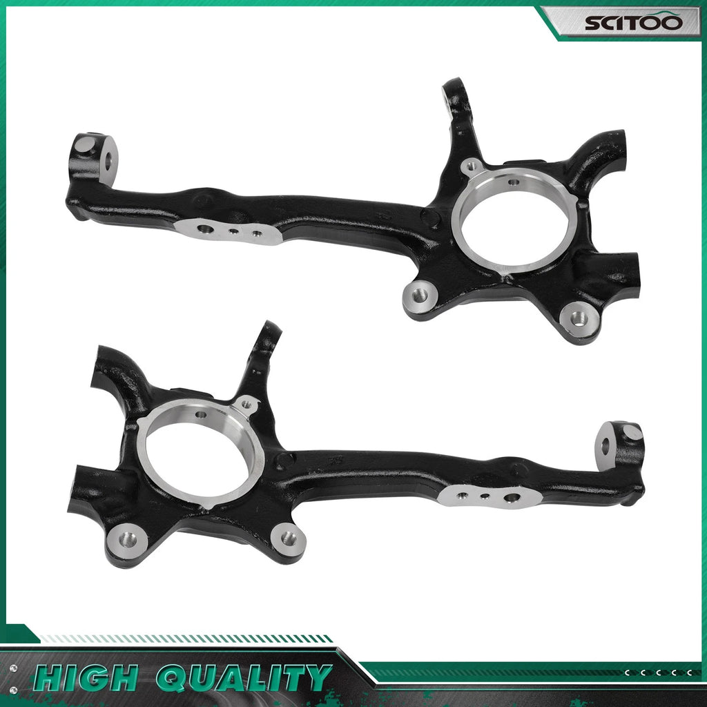 Pair Front Steering Knuckle for Toyota Tacoma (2005–2019) 4WD 698-148 698-149