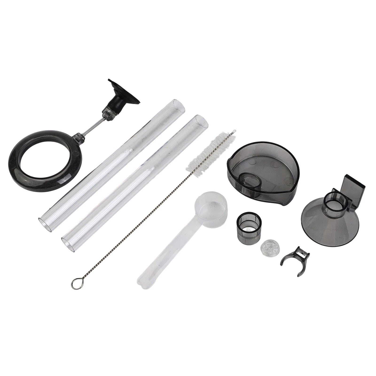Fish Feeder Tube Kit for Shrimp Feeding with Cleaning Brush