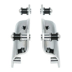 Chrome 4 Point Docking Kit w Covers for Harley Street Glide (2009 - 2013)