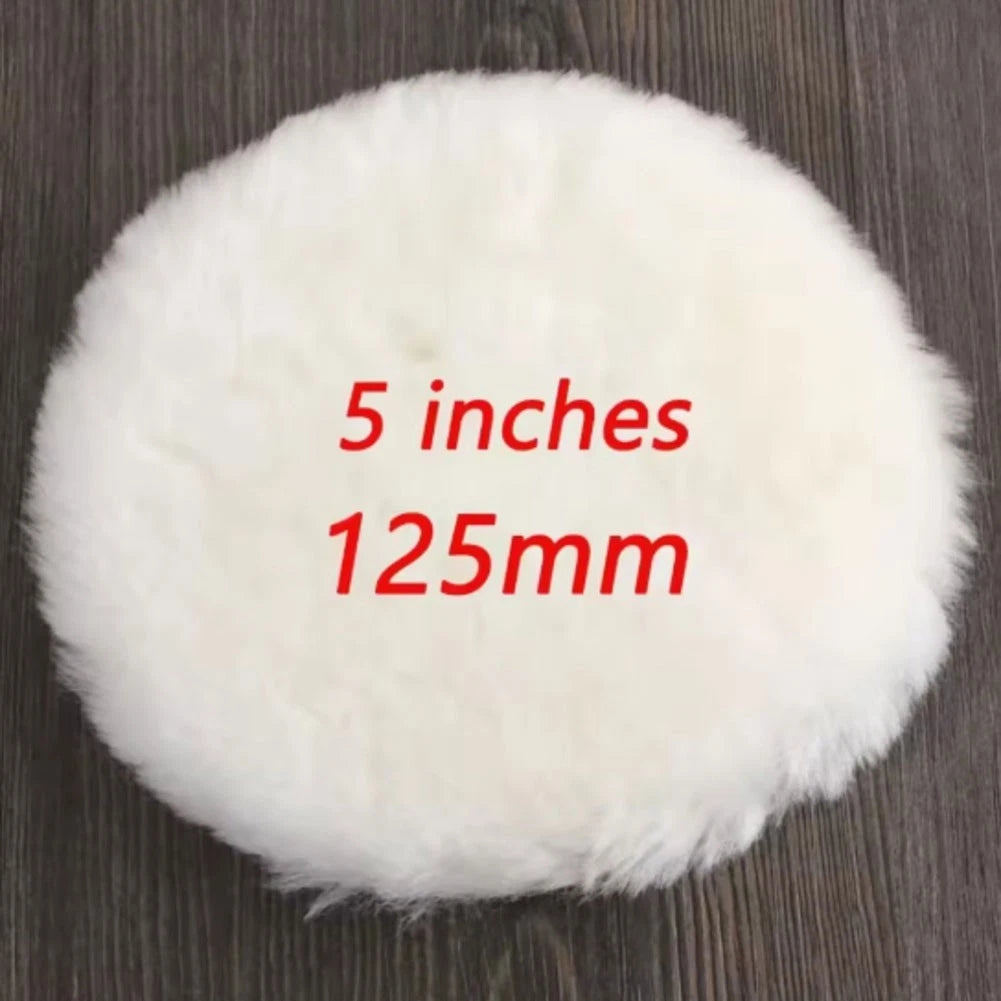 Set of 4 Polishing Buffing Sleeve Pads 5 Inch for Cleaning Surfaces
