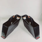 Genuine Side Saddlebags for Harley Davidson Touring (1993–2013) Vivid Black