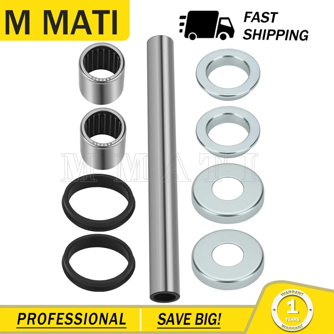 Swing Arm Bearing Seal Collar Kit for Honda ATC200X (1986–1987)