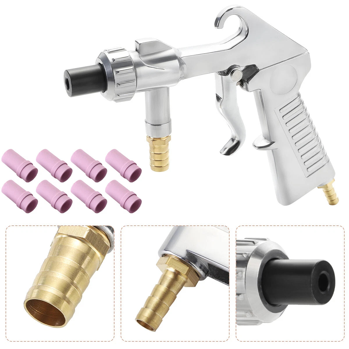 Sandblasting Gun Kit for Automotive Use
