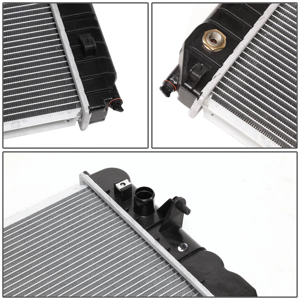 Aluminum Core Cooling Radiator for Cadillac Deville 4.6L/Aurora 4.0L (2001–2005) DPI 2491