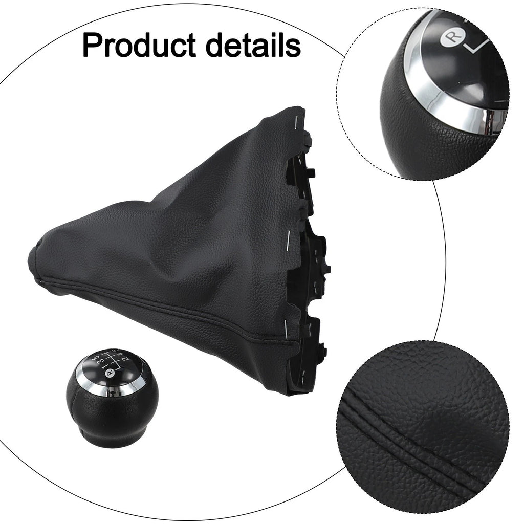6 Speed Gear Shift Knob with Dust Cover for Toyota Auris Corolla (2013–2019)