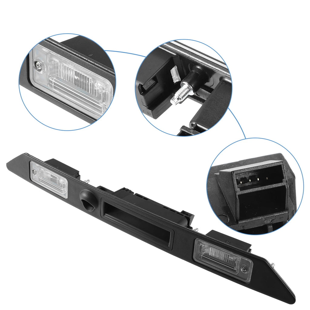 Rear Trunk Tailgate Lock Release Handle Switch for Audi A4 (2004–2008)