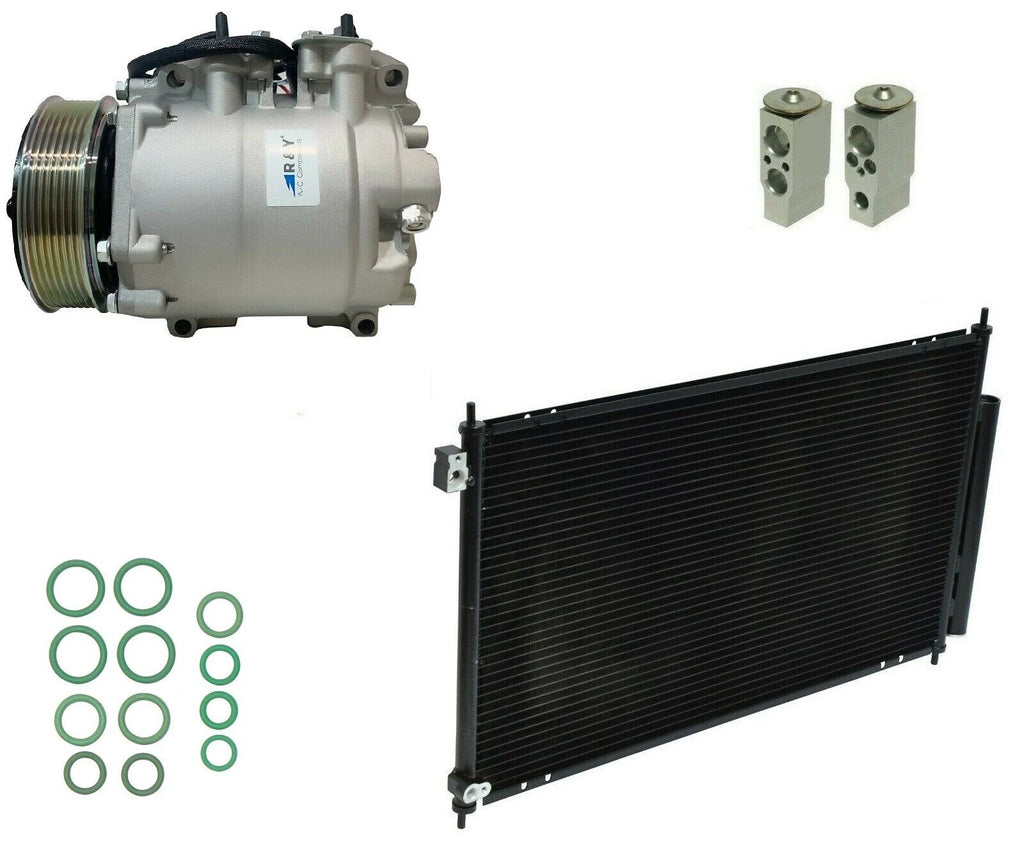 AC Compressor Kit With Condenser for Acura TSX 2.4L (2008–2009)