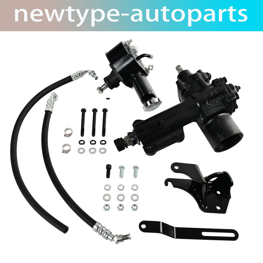 Power Steering Gear Box Upgrade Conversion Kit for Chevy Bel Air 150 210 (1955–1957)