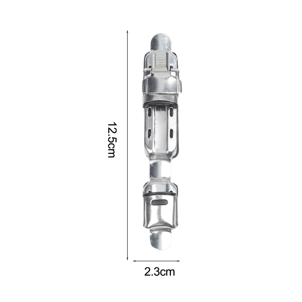5PCS Stainless Steel Fishing Reel Seat Plate for Fishing Rod Repair