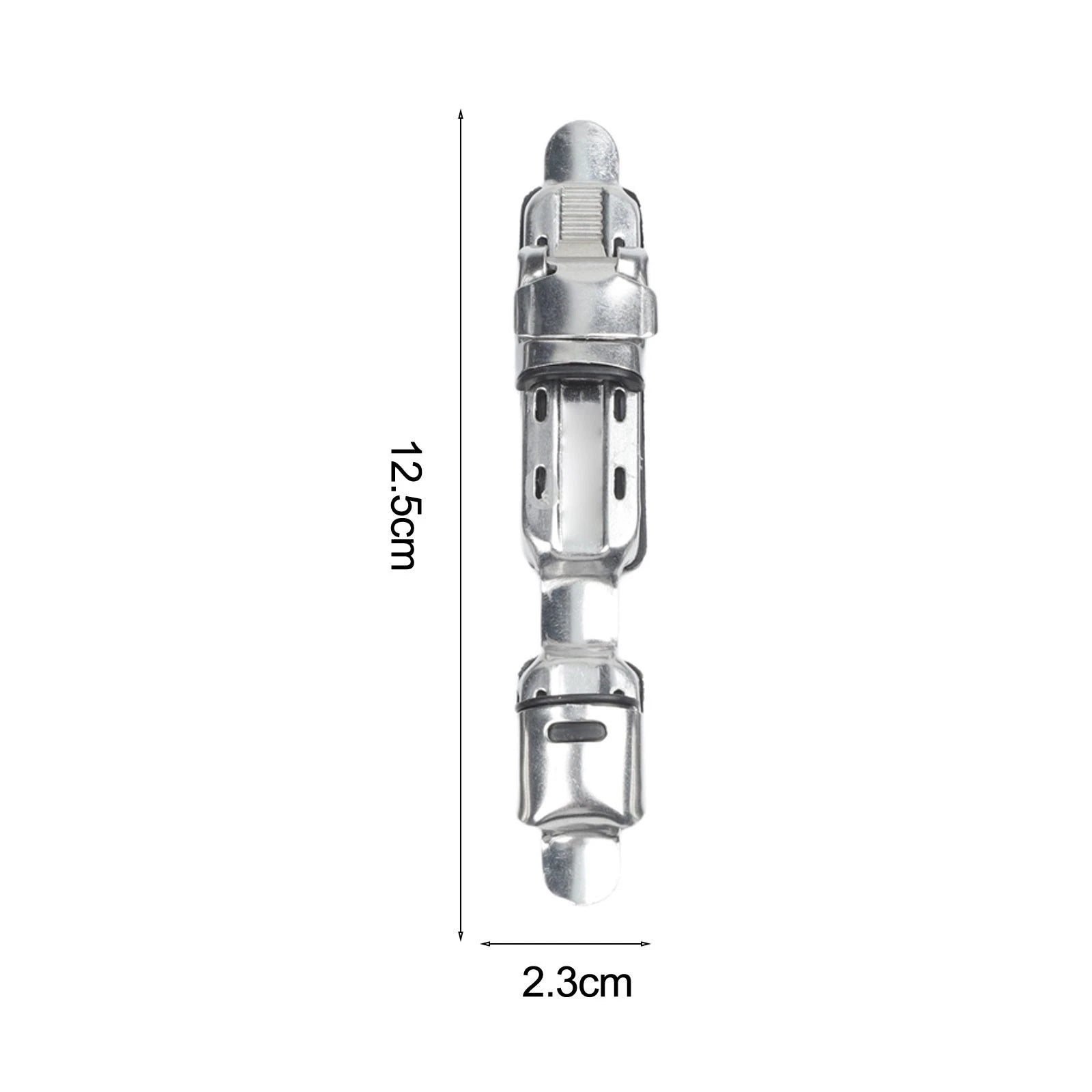 5PCS Stainless Steel Fishing Reel Seat Plate for Fishing Rod Repair