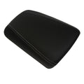 Console Armrest Cover for Chrysler 200 (2015–2018) PVC Carbon Gray Stitch
