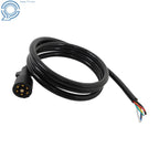 7 Way Plug Inline Trailer Cord for Heavy Duty Trailers (8 Feet)