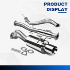 4" Rolled Muffler Tip for Honda Civic 3DR (1996–2000) Stainless Steel Catback