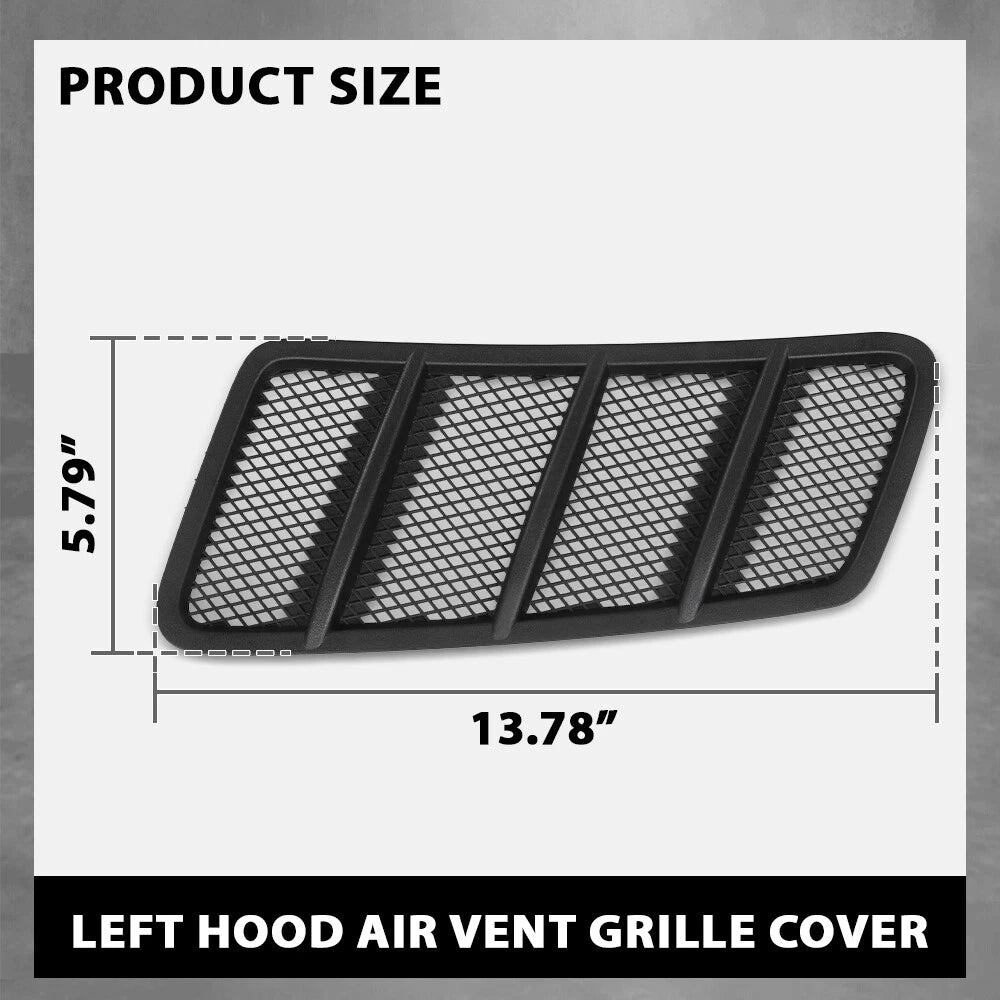 Hood Air Vent Grille Cover for Mercedes W166 ML/GL Class (2012–2015)
