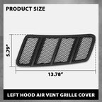 Hood Air Vent Grille Cover for Mercedes W166 ML/GL Class (2012–2015)