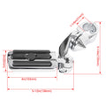 Highway Foot Pegs for Harley Touring Road King Street Glide (1-1/4" Bar)