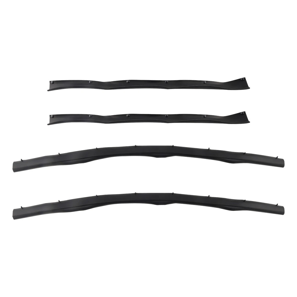 Set of 4 Lower Door Weather Strip Seal for Ford F250/F450/F550 (1999–2017) F81Z2520758AA