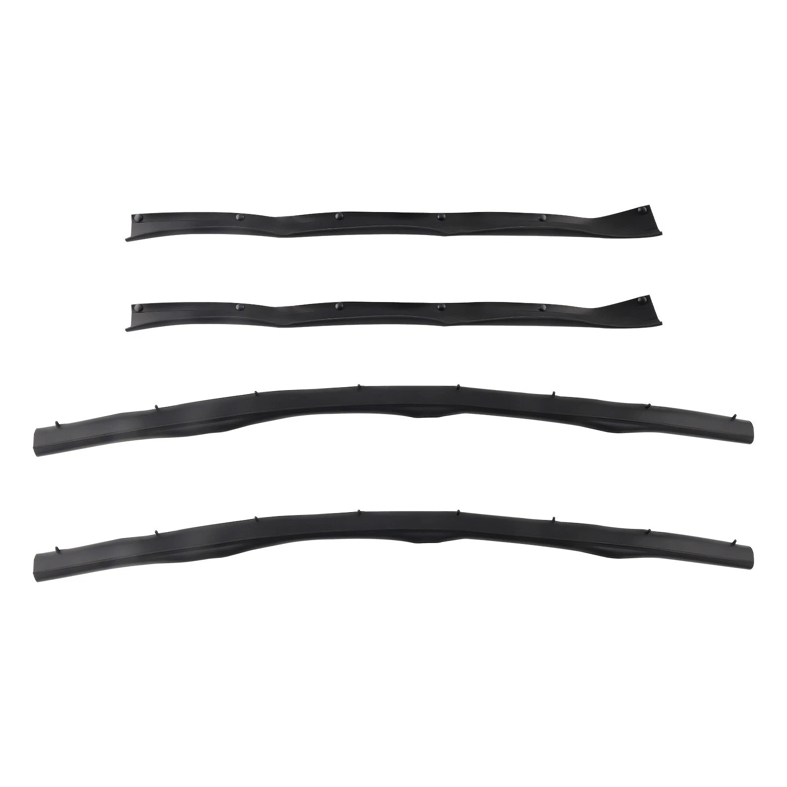 Set of 4 Lower Door Weather Strip Seal for Ford F250/F450/F550 (1999–2017) F81Z2520758AA