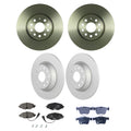 Brake Rotor & Low-Met Pad Kit for Audi TT Quattro (2000–2006)
