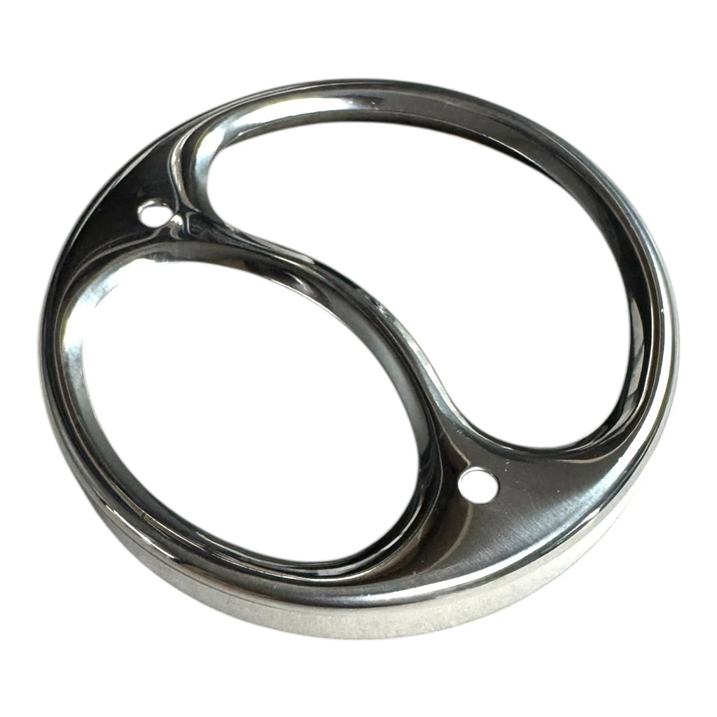 Tail Light Bezels Polished Stainless Steel for Ford Model A (1928–1931)
