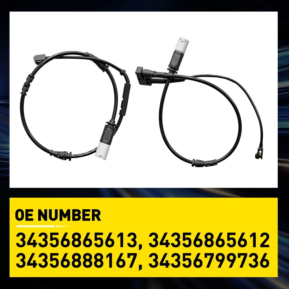2 Piece Brake Pad Wear Sensor for MINI Clubman Countryman (2008–2021)
