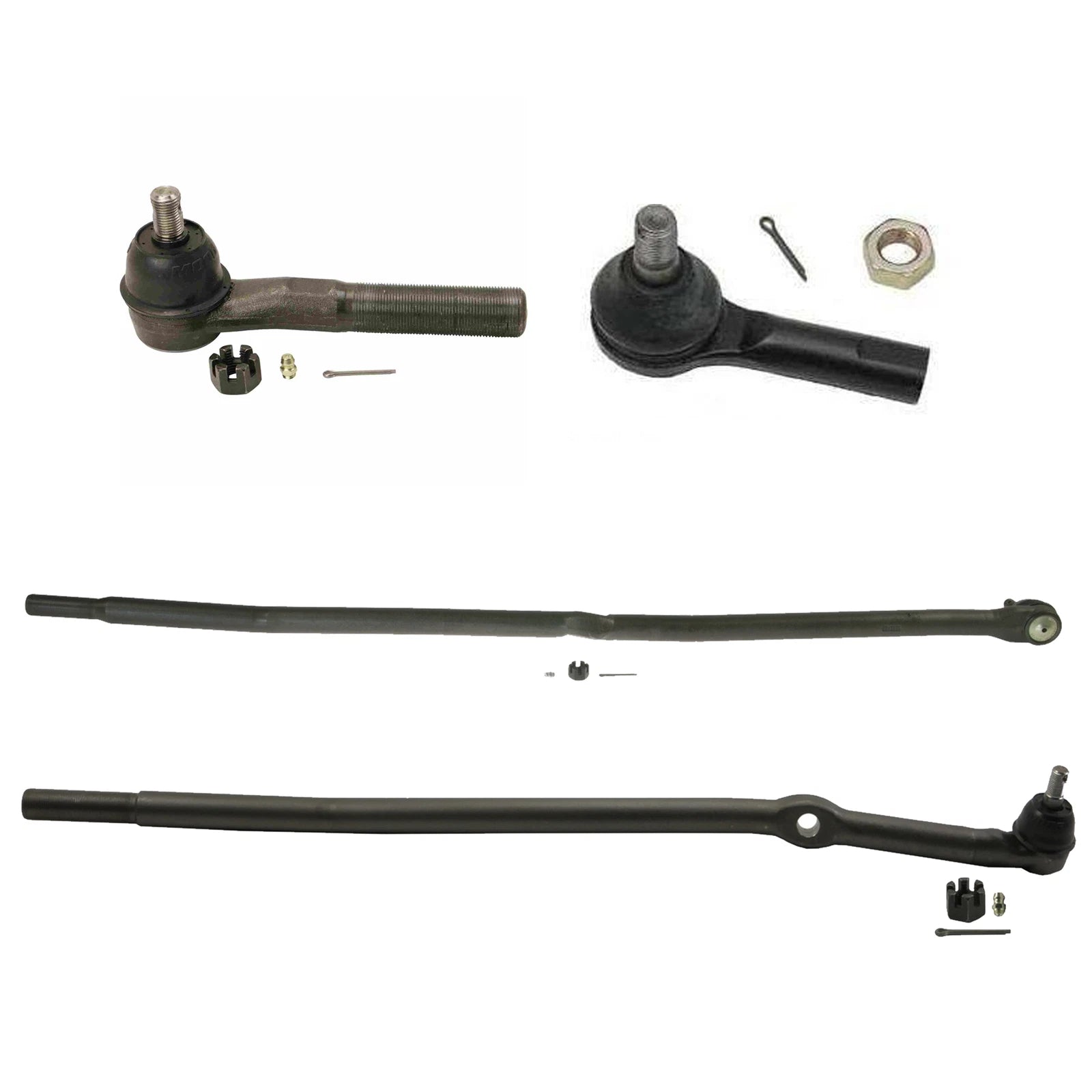 Moog Inner & Outer Steering Tie Rod Ends Kit for Dodge Ram (8 Lug)