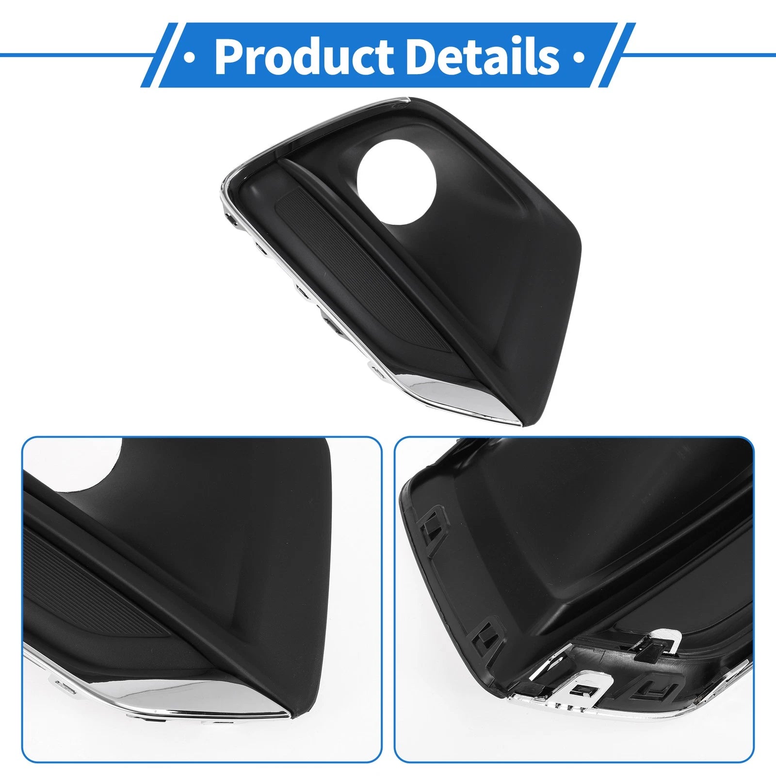 1 Pc Fog Light Grill for Chevrolet Trax (2017–2019) No. 42546381