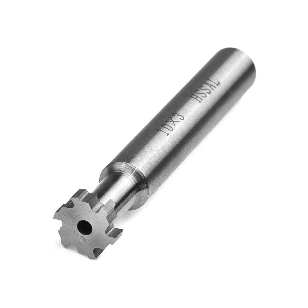 T-Slot Cutter 10mm Cutting Diameter for UK End Mill (HSS, 6 Flute)
