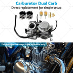 Dual Carburetor for Honda Shadow ACE 750 (1998–2003)