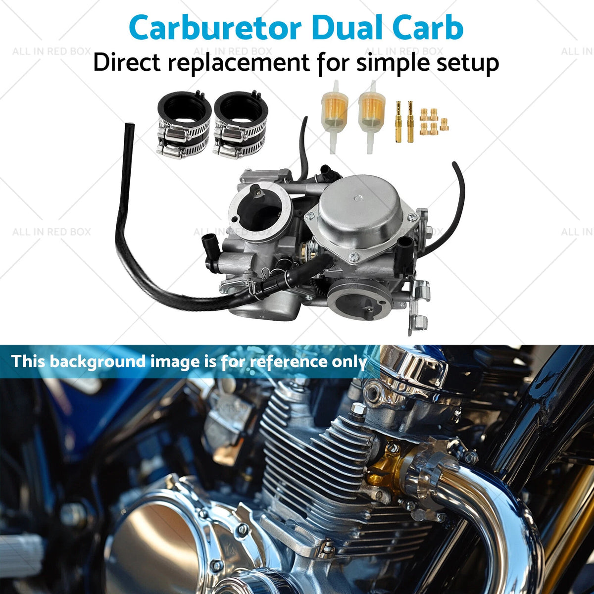 Dual Carburetor for Honda Shadow ACE 750 (1998–2003)
