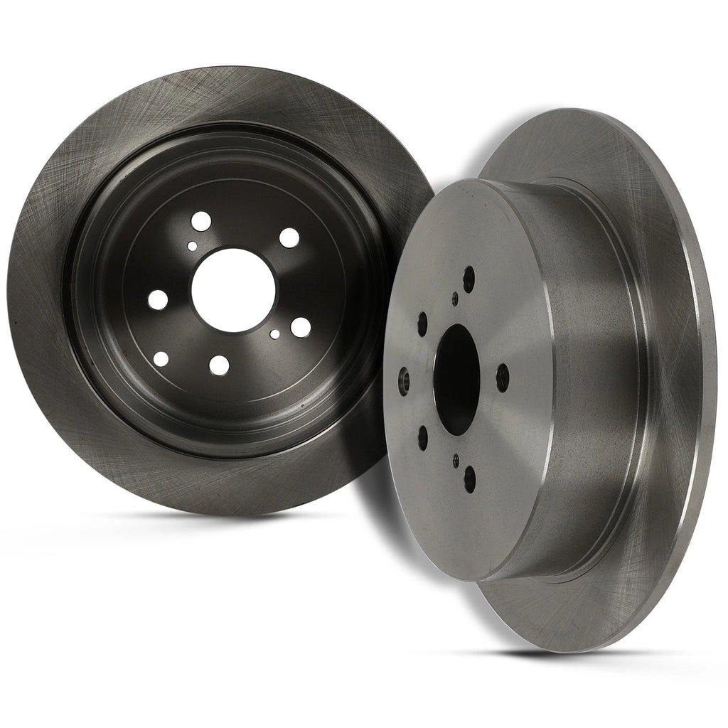 Rear Disc Rotors and Brake Pads for Toyota Highlander Sienna Lexus RX350 RX450h