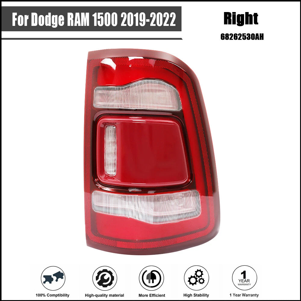LED Tail Lights Assembly for Dodge RAM 1500 (2019â2022)