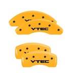 Set of 4 Caliper Covers Yellow for MGP Honda S2000 (2000–2009)