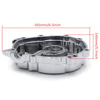 Chrome Clear Left Engine Stator Crankcase Cover Guard for Yamaha YZF-R1 (2015–2024)
