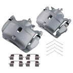 Set of 2 Front Disc Brake Calipers w/ Bracket for Honda Element (2003-2011)