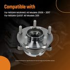 Front Wheel Hub Assembly for Nissan Murano (2003-2021)
