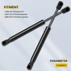 2X Front Hood Lift Supports for Porsche 911, Boxster