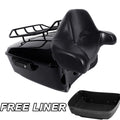 Trunk Rack Backrest Speakers for Harley Touring Road Glide (2014–2023)