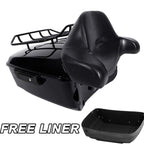 Trunk Rack Backrest Speakers for Harley Touring Road Glide (2014–2023)