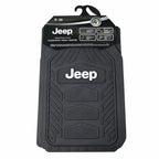 Set of 4 All Weather Heavy Duty Rubber Floor Mats for Jeep