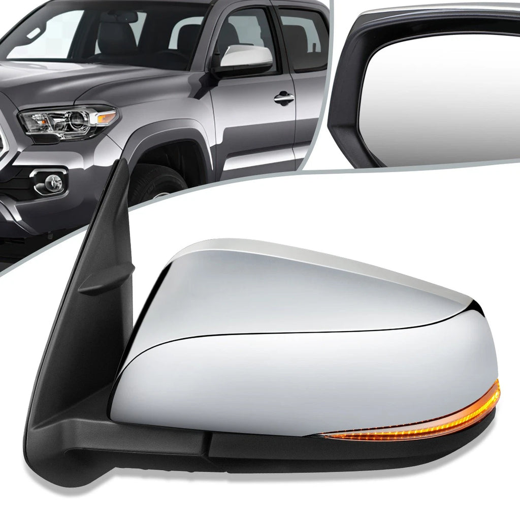 Folding Powered Heated Side Door Mirror for Toyota Tacoma (2016–2017) TO1320353